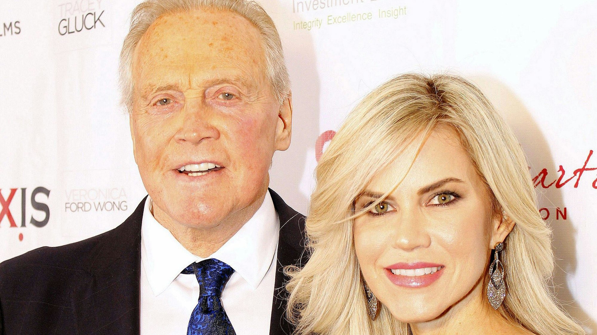 Lee Majors mit seiner Ehefrau Faith bei einer Gala in Beverly Hills.