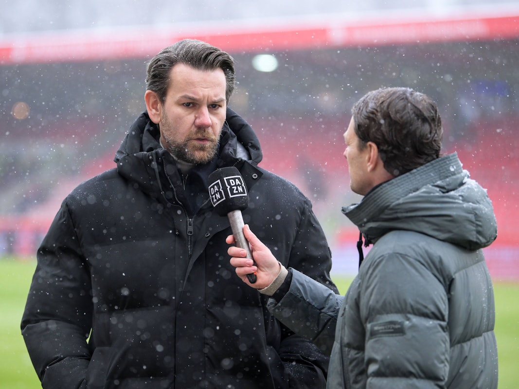 TV-Interview mit Thomas Kessler bei DAZN.