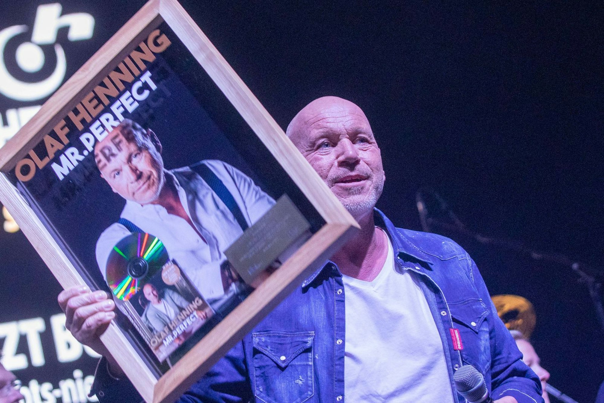Für sein Album „Mr. Perfect“ erhielt Olaf Henning eine goldene Schallplatte. (Bild: IMAGO / Eibner)