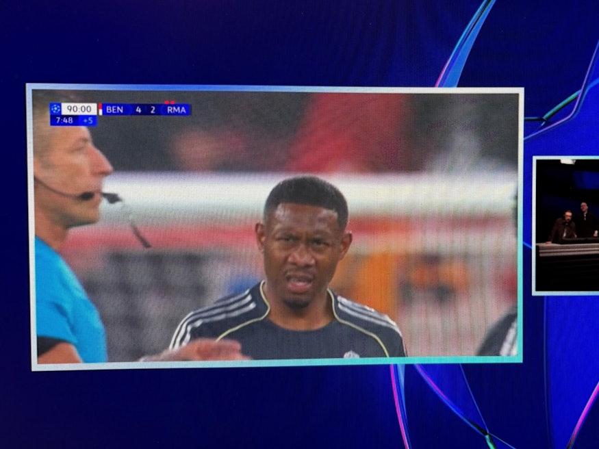 Die DAZN-Kommentatoren waren fassungslos nach dem Last-Minute-Drama beim Spiel zwischen Benfica Lissabon und Real Madrid.