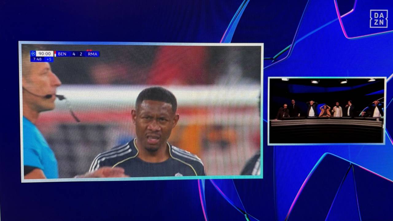 Die DAZN-Kommentatoren waren fassungslos nach dem Last-Minute-Drama beim Spiel zwischen Benfica Lissabon und Real Madrid.