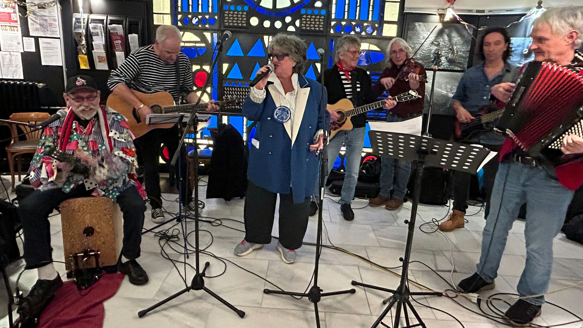 Die Kölner Allstar-Band im Vringstreff.