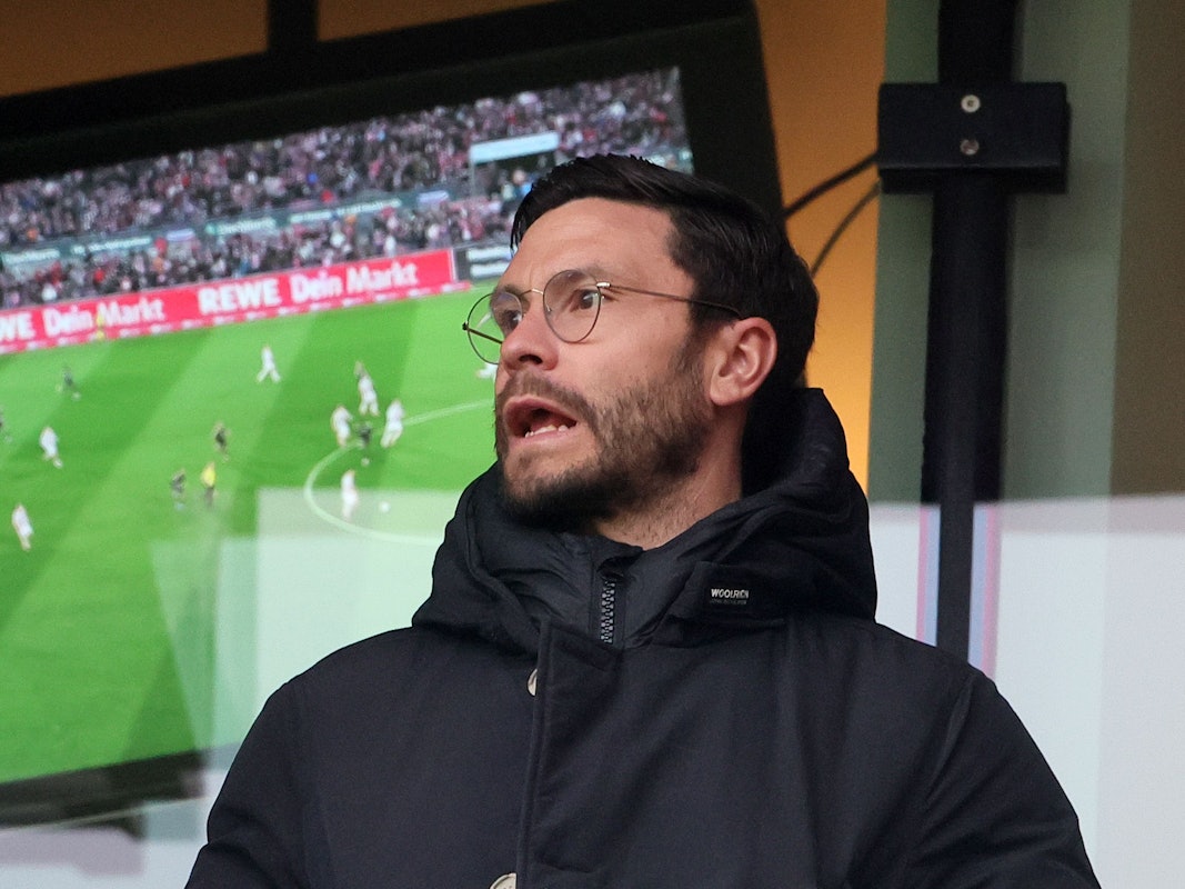 Jonas Hector als Zuschauer beim 1. FC Köln.