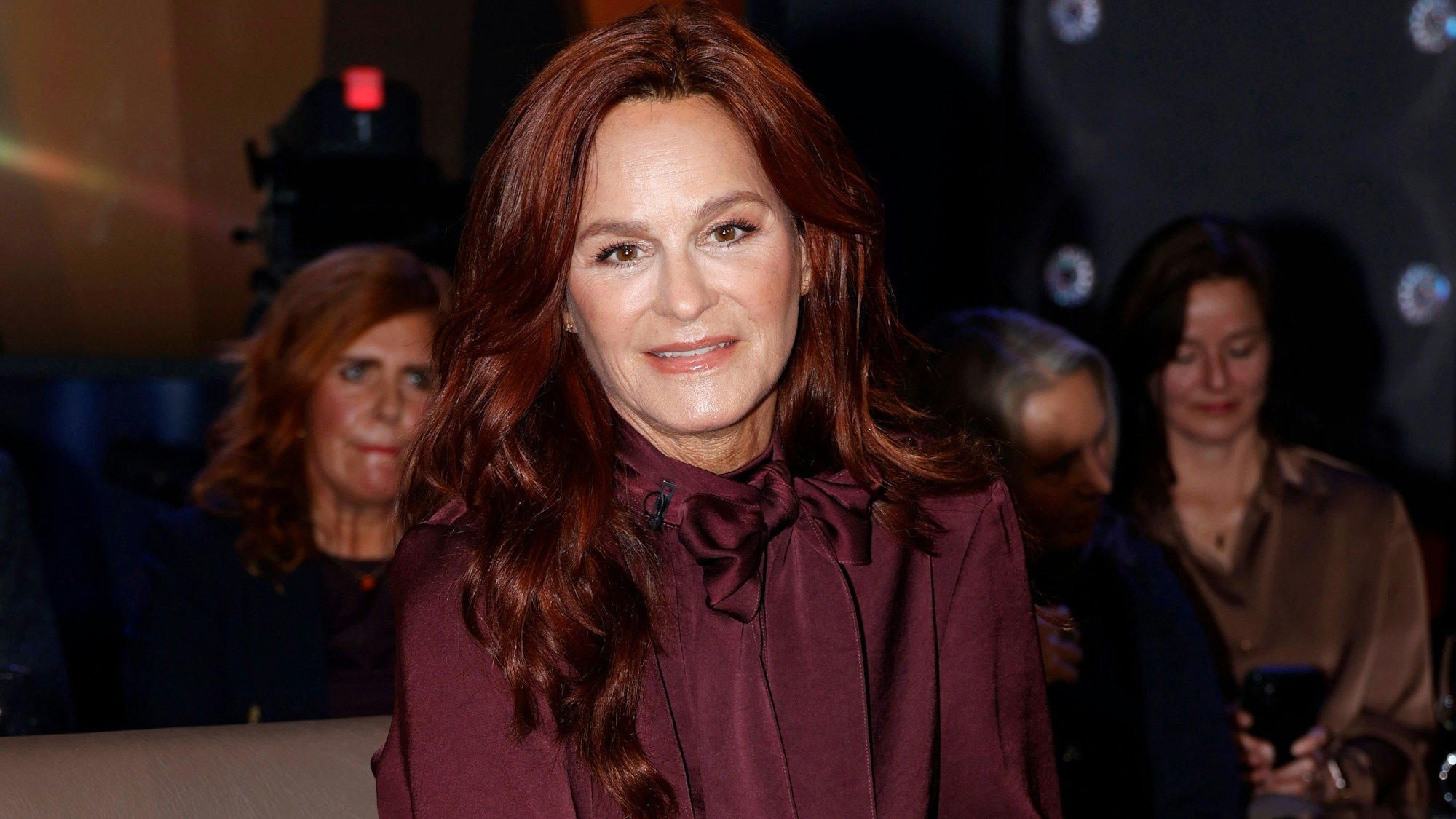 Andrea Berg bei der Aufzeichnung der NDR Talk Show im NDR Fernsehstudio Lokstedt.