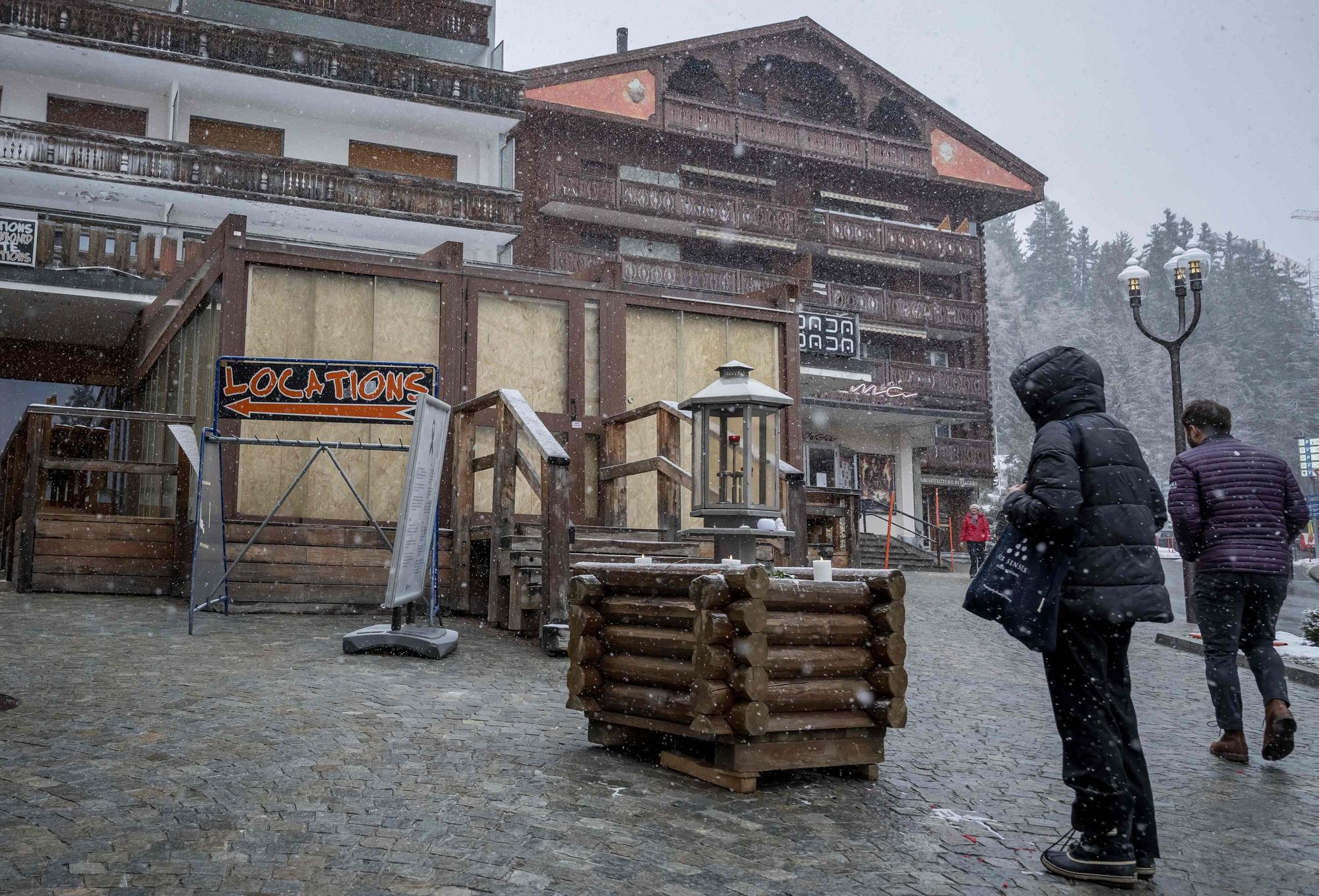Die Todes-Bar von Crans-Montana ist seit der Silvester-Katastrophe geschlossen.