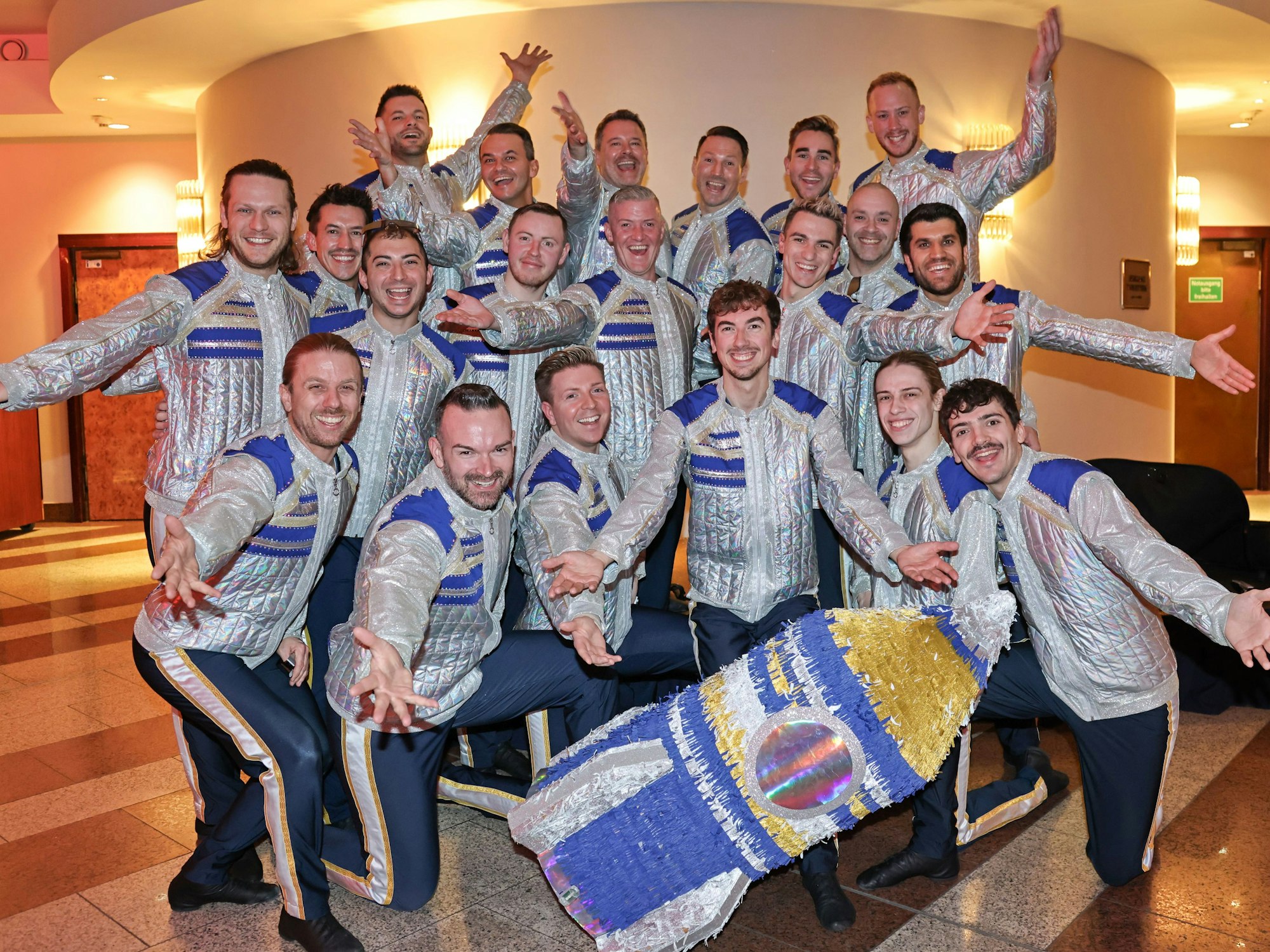 Die Tanzgruppe der StattGarde Colonia Ahoj.