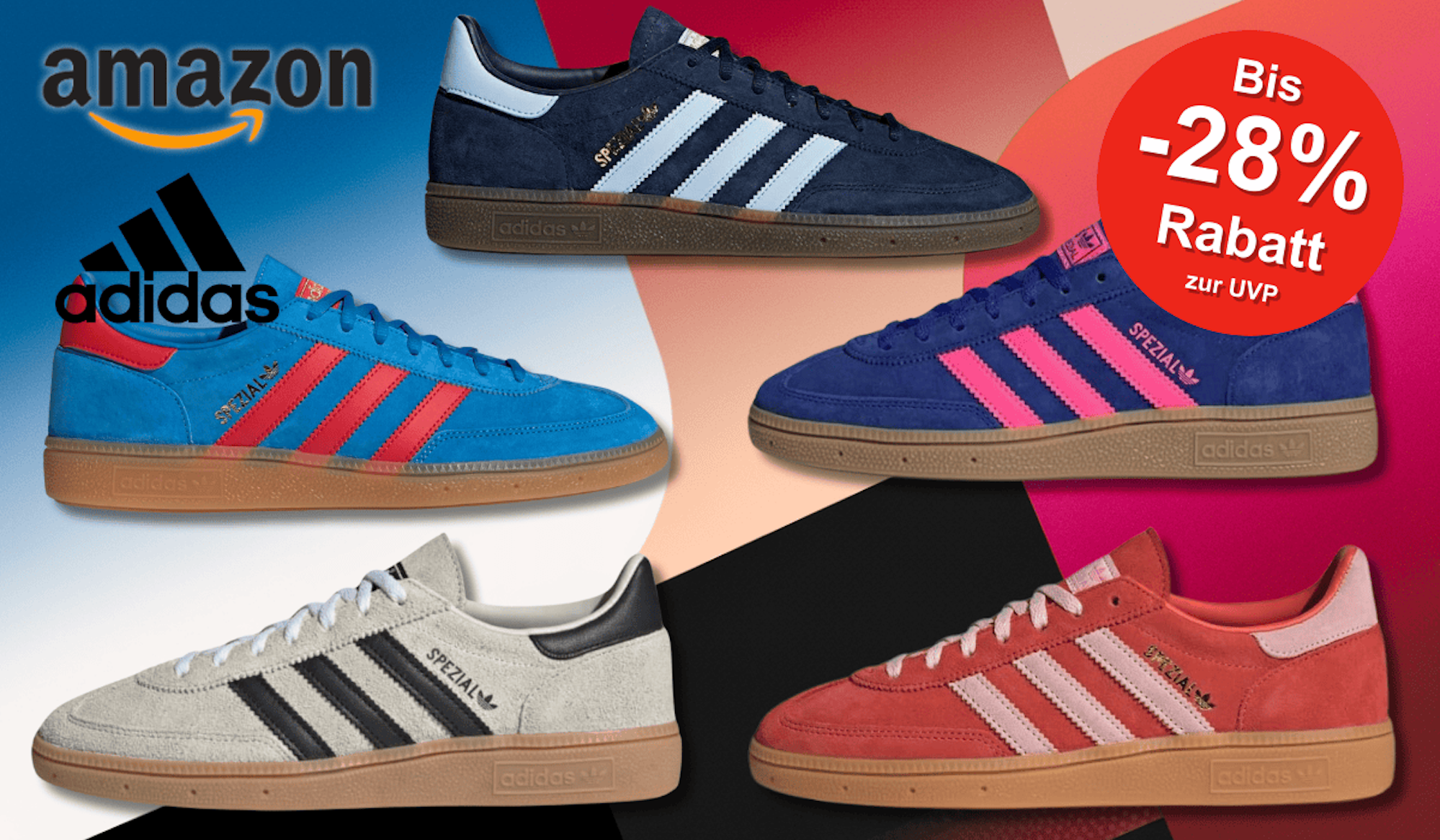 Adidas Spezial Sneaker in verschiedenen Colorways.