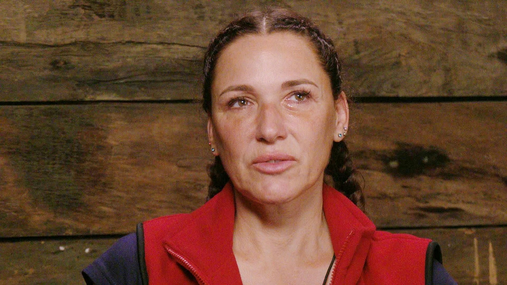 Simone Ballack machte mit ihren Fragen in Richtung Gil rätselhafte Andeutungen.