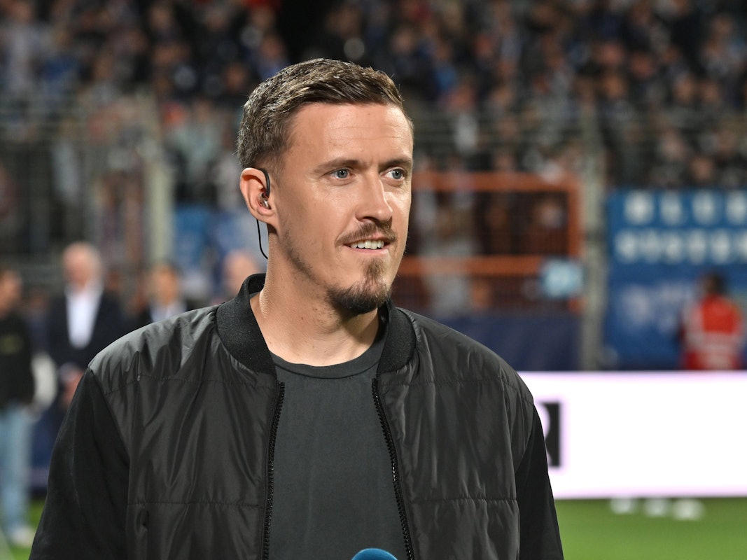 Max Kruse als Experte bei einem Spiel.