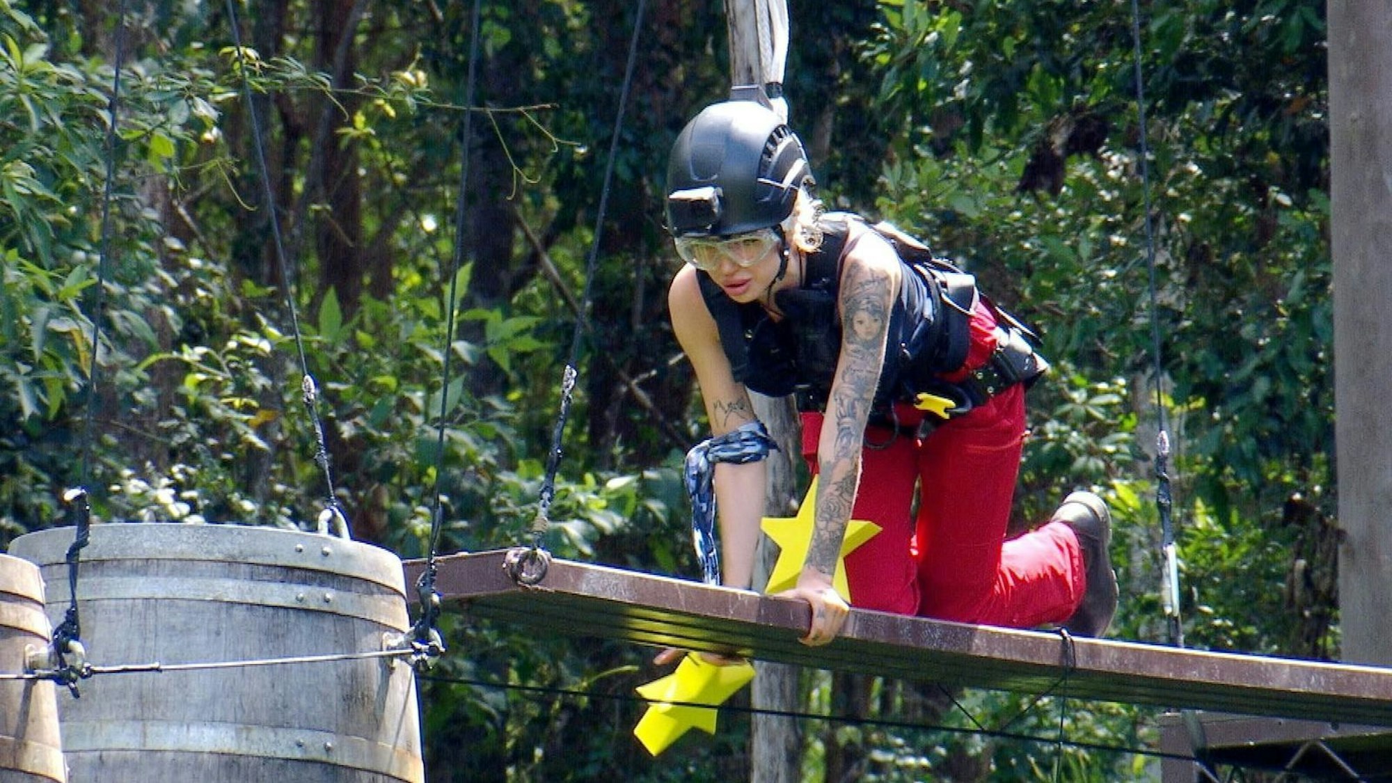 Ariel sammelte tapfer Sterne. Gut, ohne Gekreische geht's nicht. (Bild: RTL)