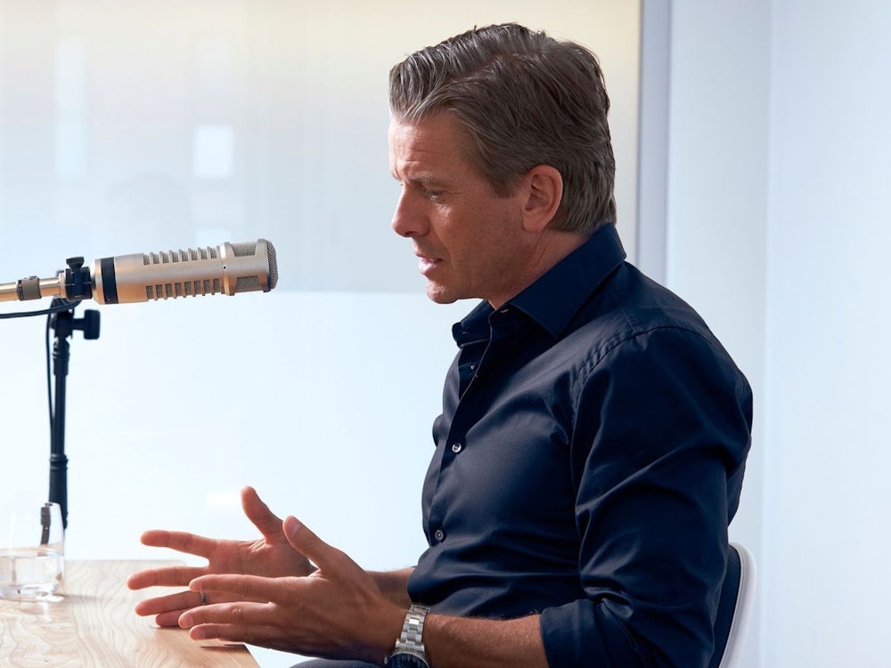 Markus Lanz erklärt im Podcast „Lanz & Precht“, was er für „Europas Chance“ hält. (Bild: ZDF / Christian Bruch)