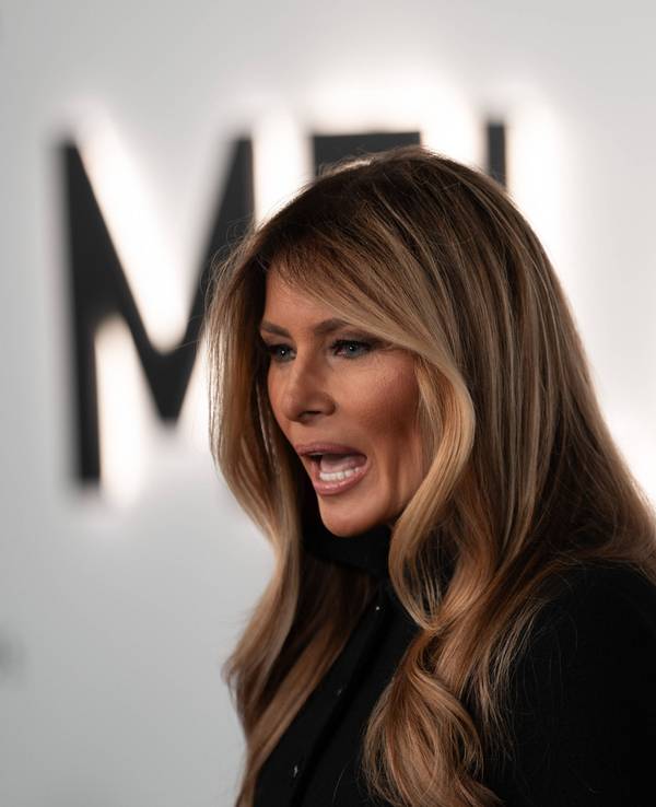 Die First Lady Melania Trump kommt zur Premiere des Films „Melania“ von Amazon MGM Studios im John F. Kennedy Center for the Performing Arts.