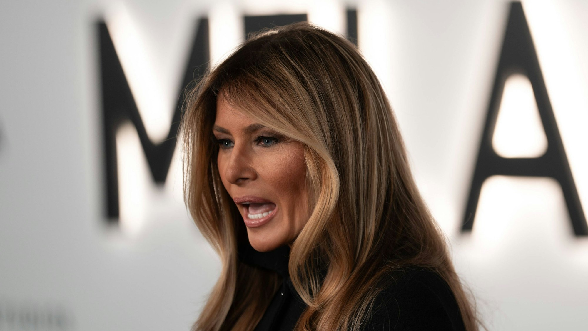 Die First Lady Melania Trump kommt zur Premiere des Films „Melania“ von Amazon MGM Studios im John F. Kennedy Center for the Performing Arts.