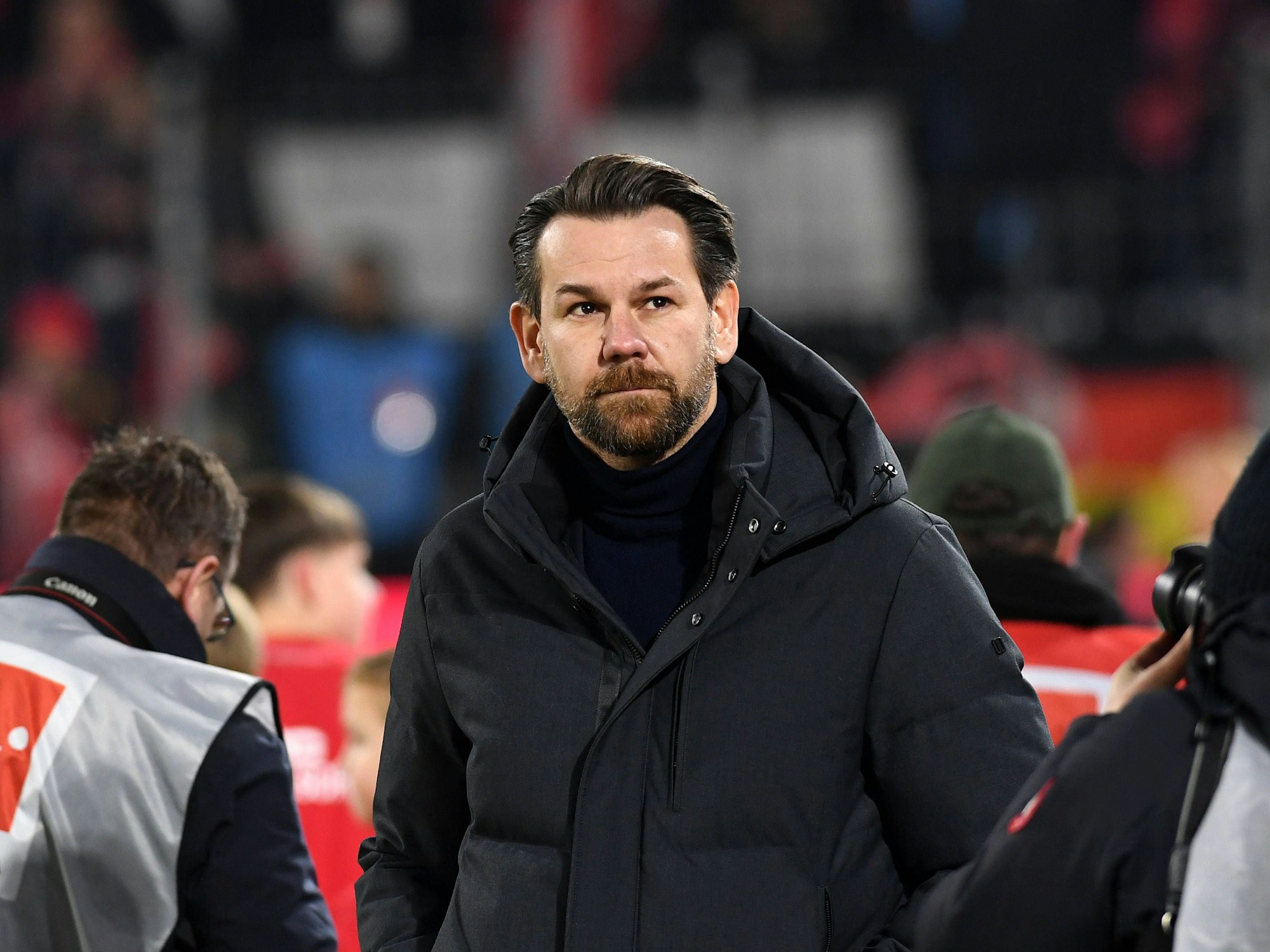 Thomas Kessler beim Spiel gegen den VfL Wolfsburg.