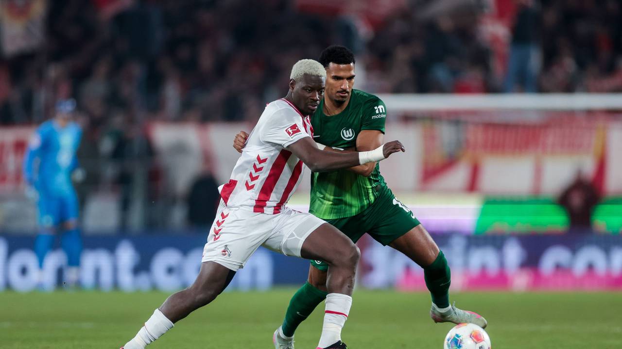 Ragnar Ache im Duell mit Moritz Jenz.