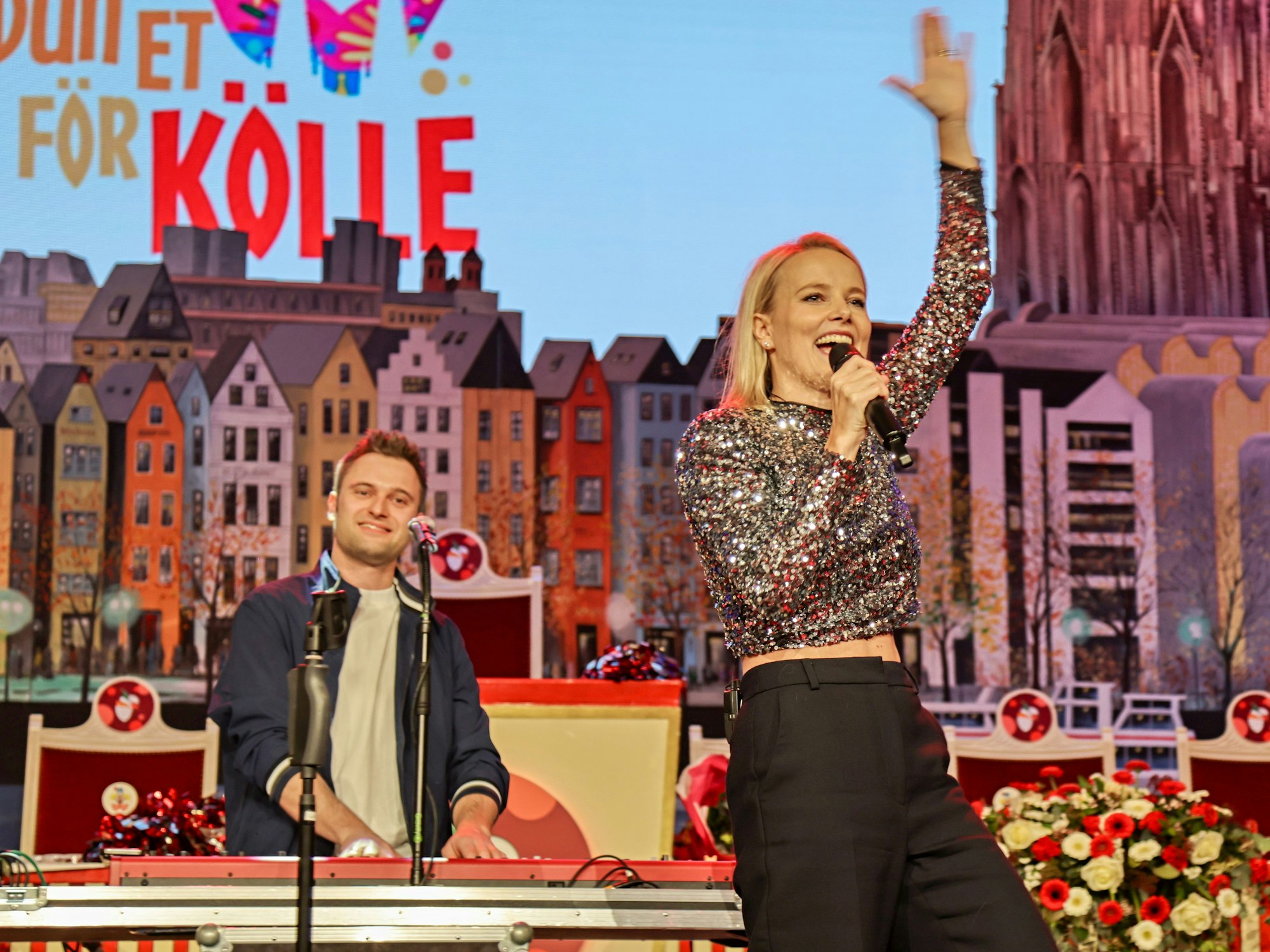 Stadtjeföhl beim Auftritt im Gürzenich.