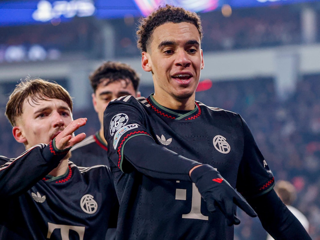 Torjubel von Jamal Musiala.