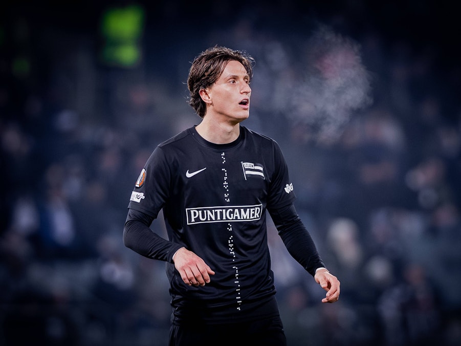 Tim Oermann atmet aus.