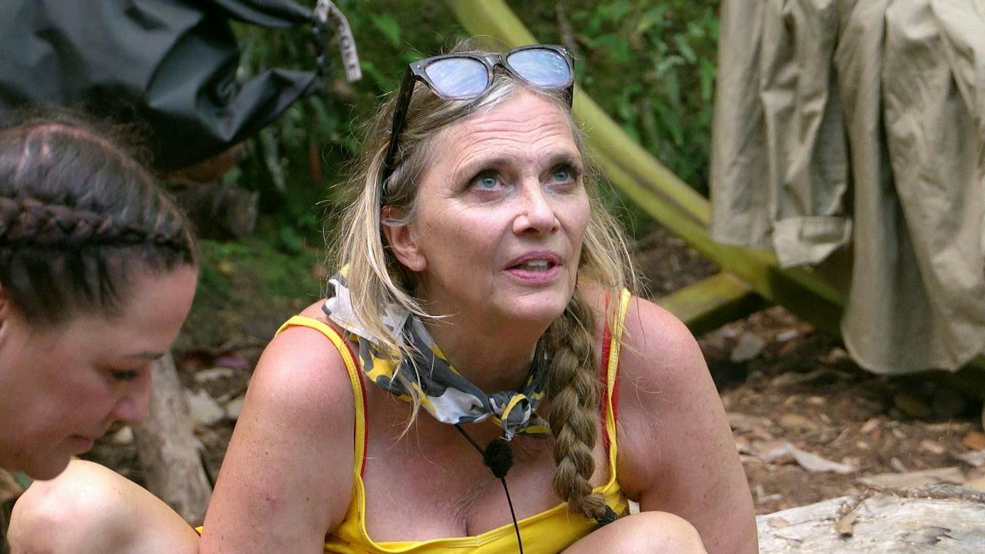 Nicole Belstler-Boettcher (62) muss als erste Campbewohnerin den Dschungel verlassen. (Bild: RTL)