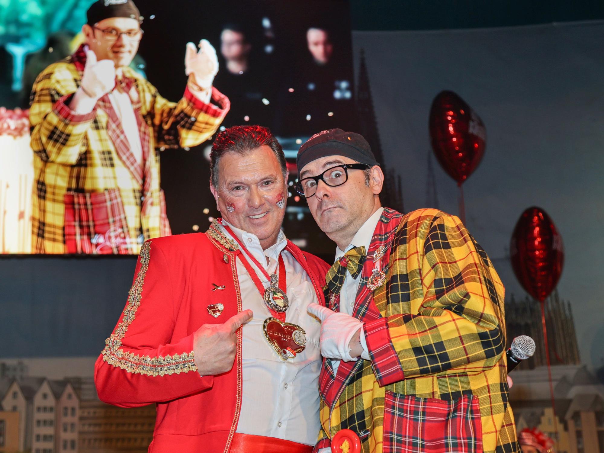Robert Greven mit Marc Metzger.