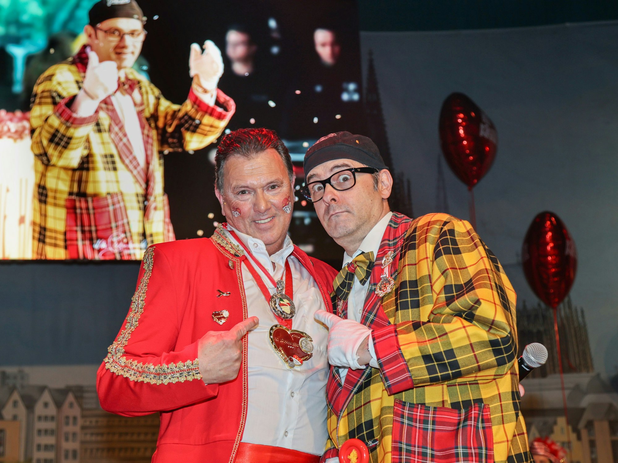 Robert Greven mit Marc Metzger.