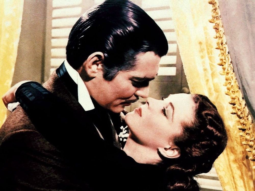 Ein Film, der seine beiden Hauptdarsteller unsterblich machte: In „Vom Winde verweht“ spielen Clark Gable und Vivien Leigh den Lebemann Rhett Butler und die verwöhnte Scarlett O'Hara, die eine dramatische Liebe verbindet. (Bild: ARTE / ZDF / Tele München)