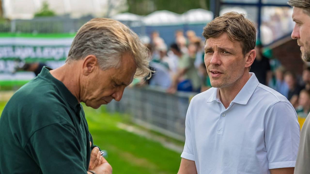 Gespräch zwischen Horst Steffen und Clemens Fritz.