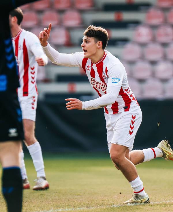 Patrik Kristal im Spiel gegen Paderborn II.