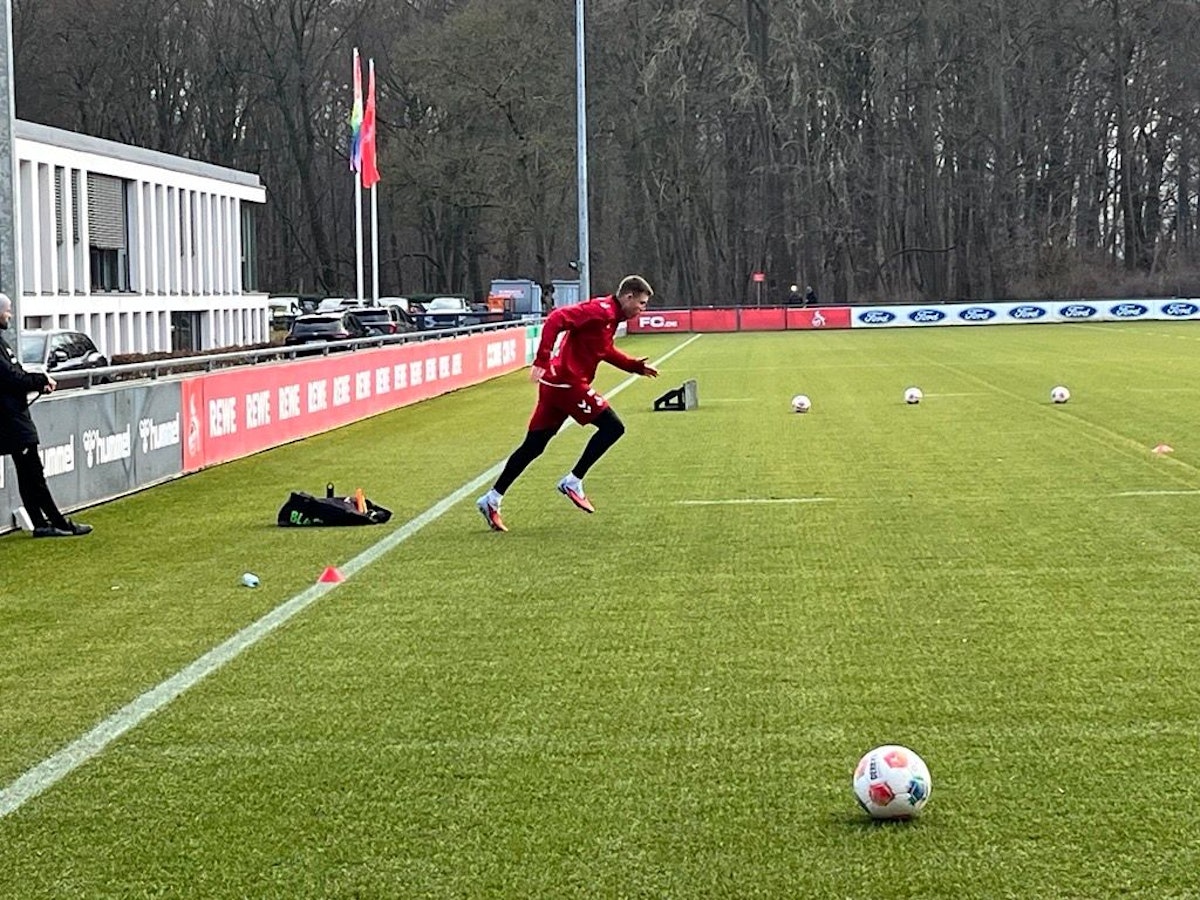 Dominique Heintz trainiert individuell.