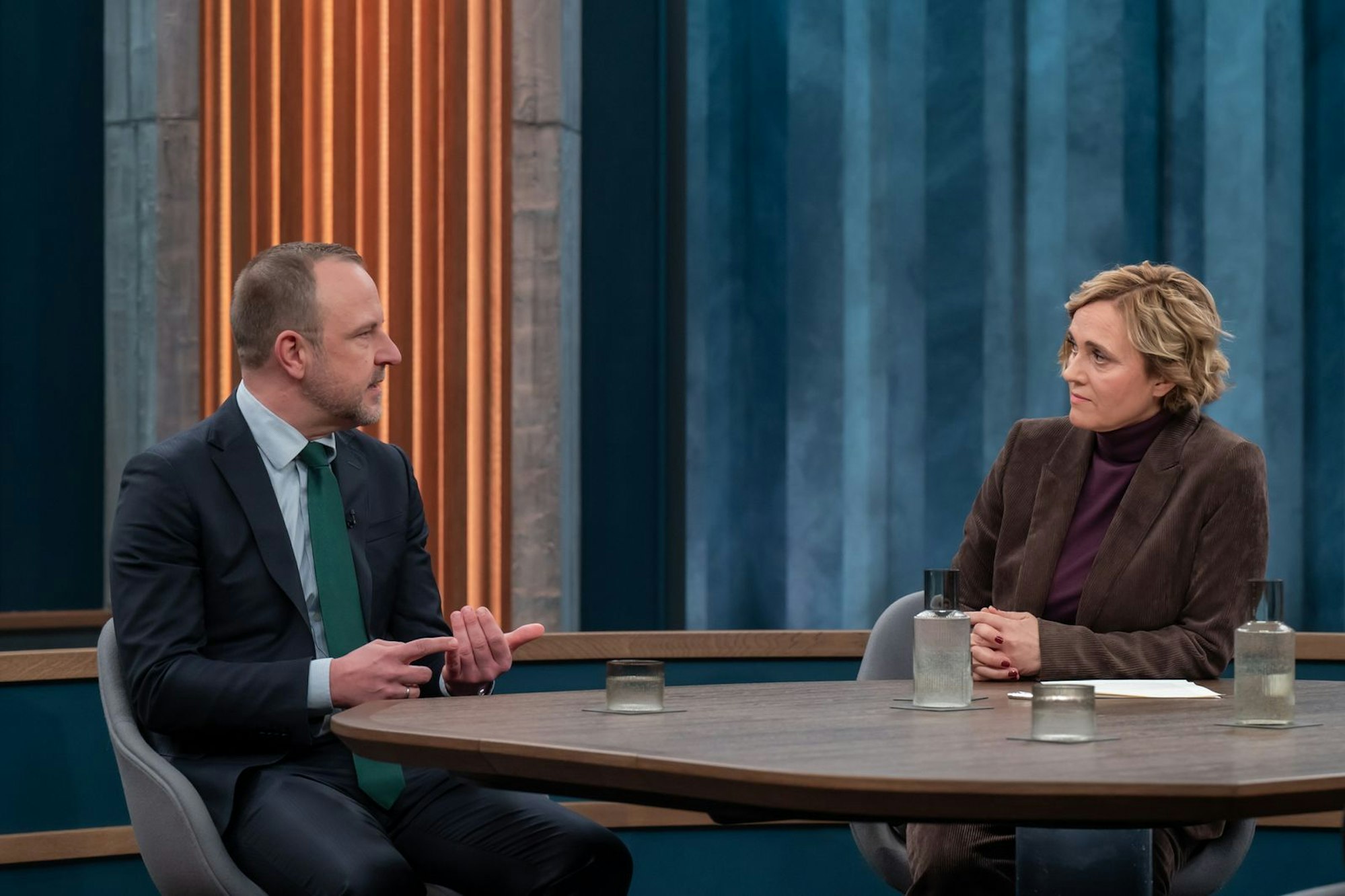 Politikwissenschaftler Peter Neumann glaubt nicht, dass Donald Trump bereit ist, in Verhandlungen mit dem Mullah-Regime Zugeständnisse zu machen. (Bild: ARD / Thomas Ernst)