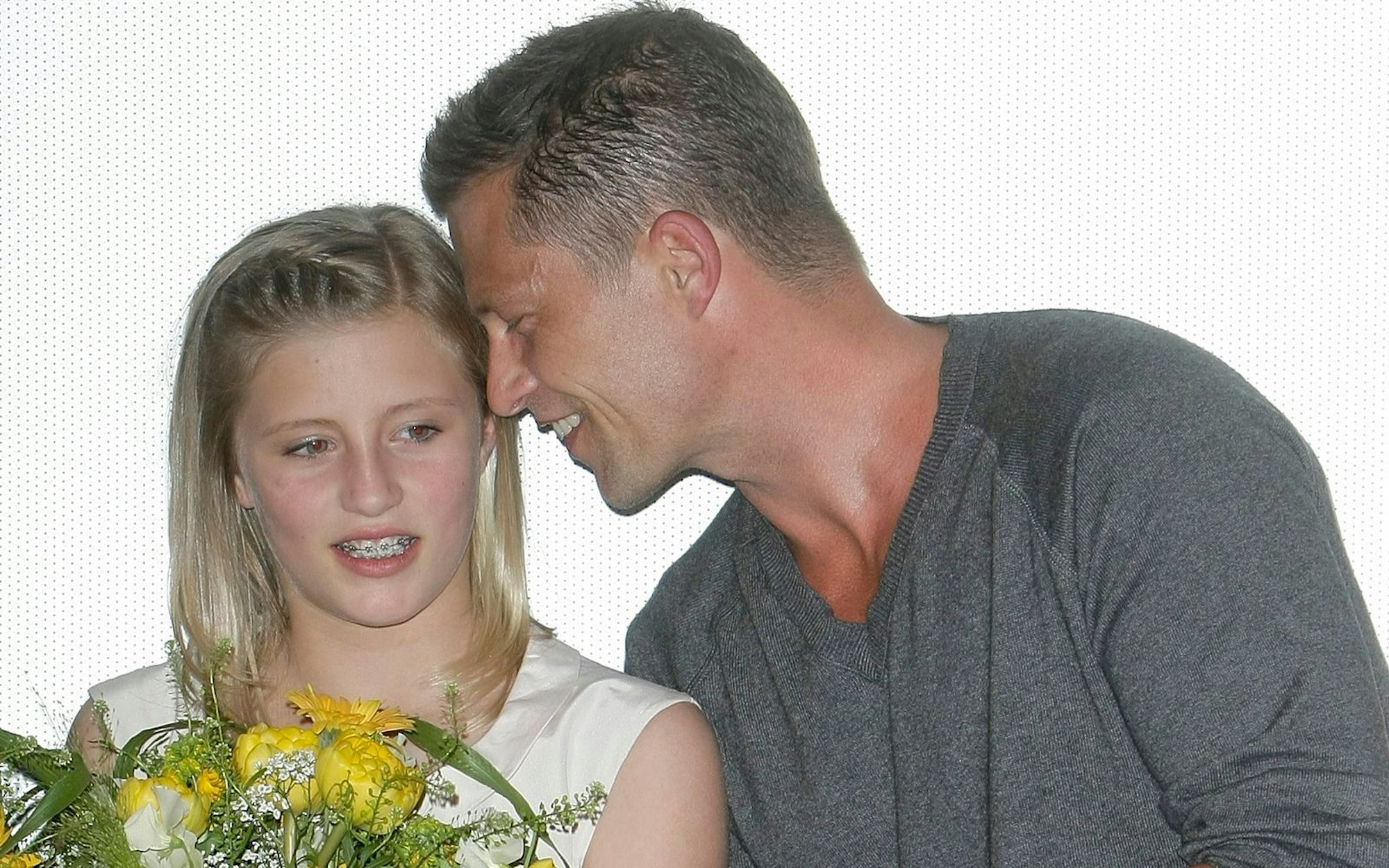 Filmpremiere - damals noch mit Zahnspange: Luna Schweiger spielte in „Phantomschmerz“ (2009) im Alter von zwölf Jahren ihre erste Hauptrolle. (Bild: Florian Seefried/Getty Images)