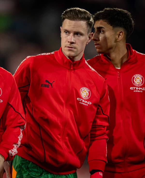 Marc-André ter Stegen vor dem Spiel.