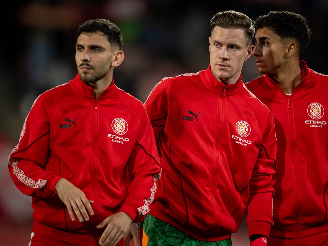 Marc-André ter Stegen vor dem Spiel.
