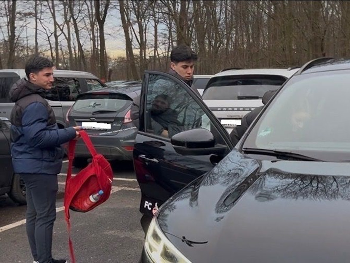 Felipe Chavez am Geißbockheim.