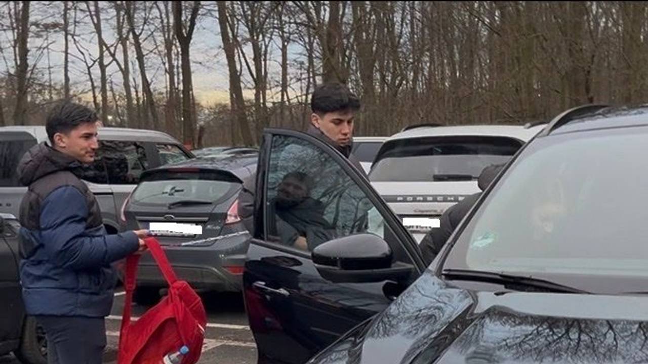 Felipe Chávez am Geißbockheim.