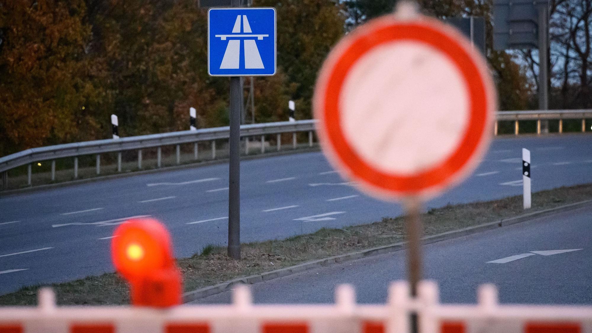 Zwei Autobahnen sind am Wochenende in NRW gesperrt (Symbolfoto).