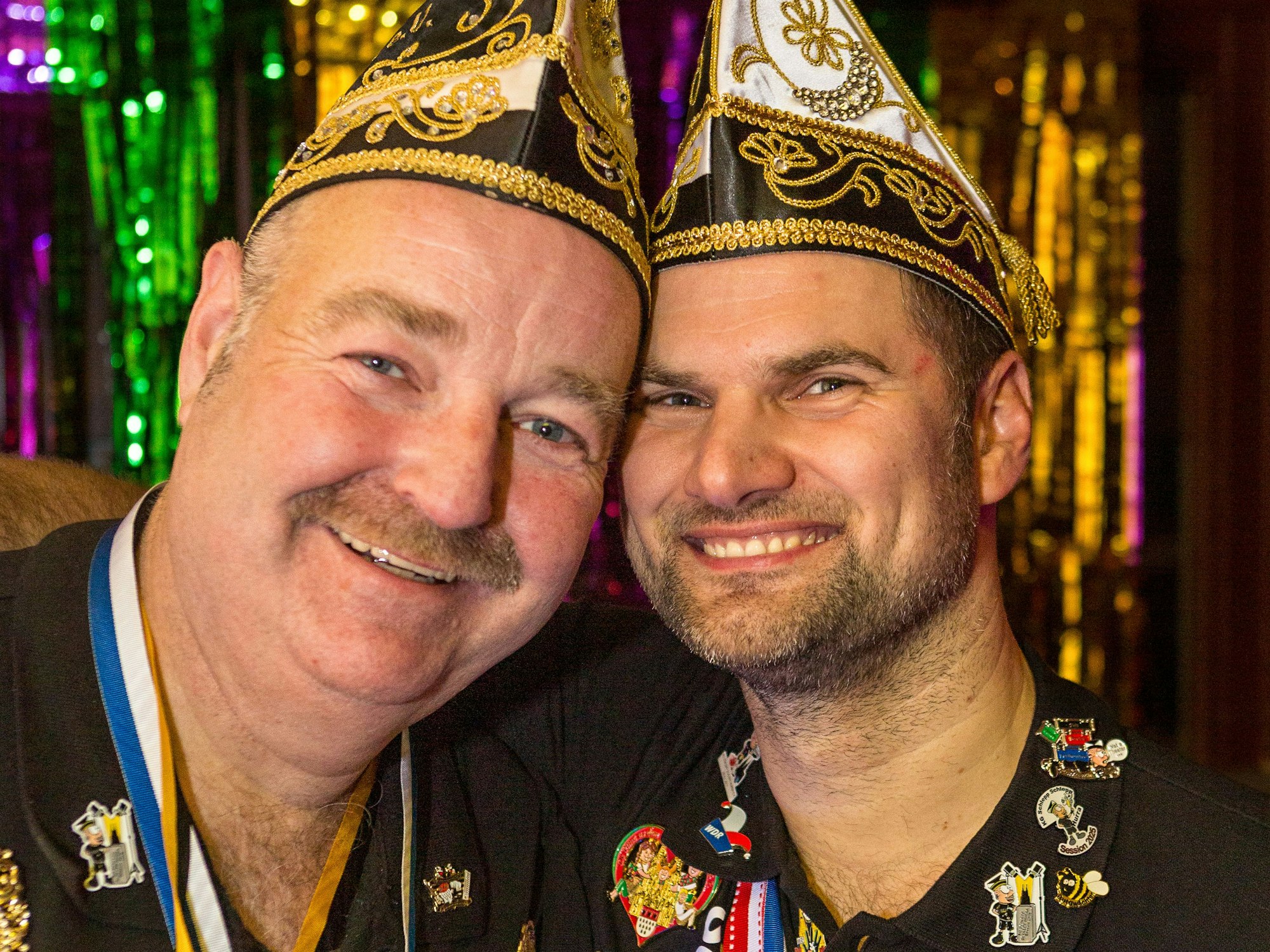 Christoph Pickel neben Max Mayerhöfer.