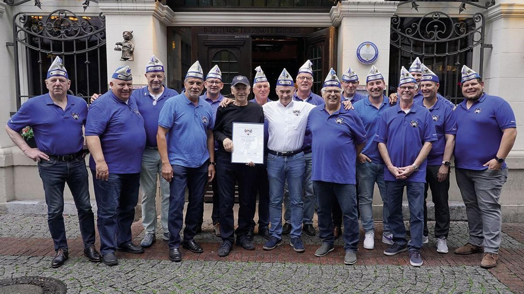 Das Rambo-Team der Blauen Funken.
