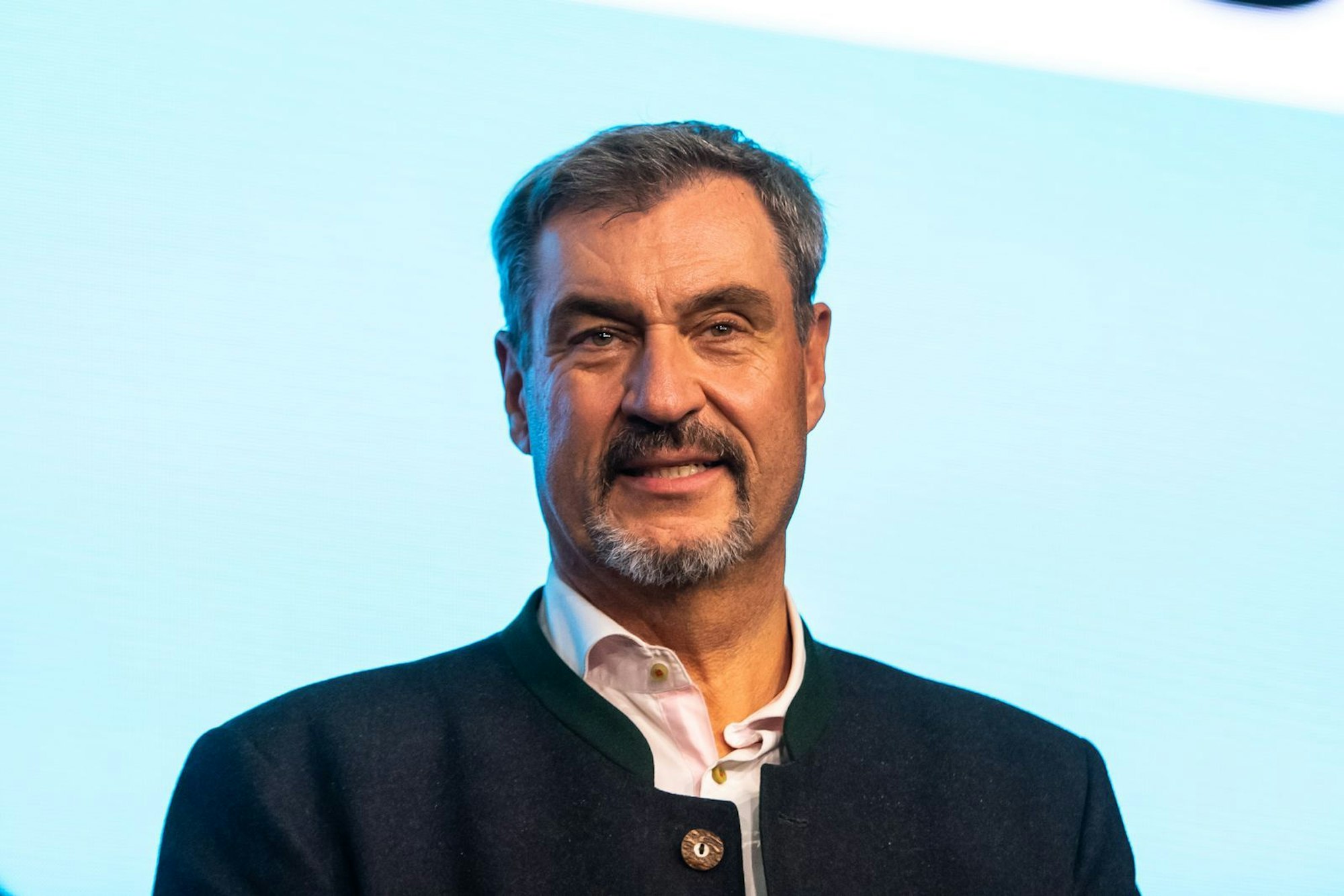 Unter dem Hashtag „söderisst“ teilt CSU-Chef Markus Söder auf Instagram Essens-Fotos mit seiner Community. (Bild: 2025 Getty Images/Hesham Elsherif)