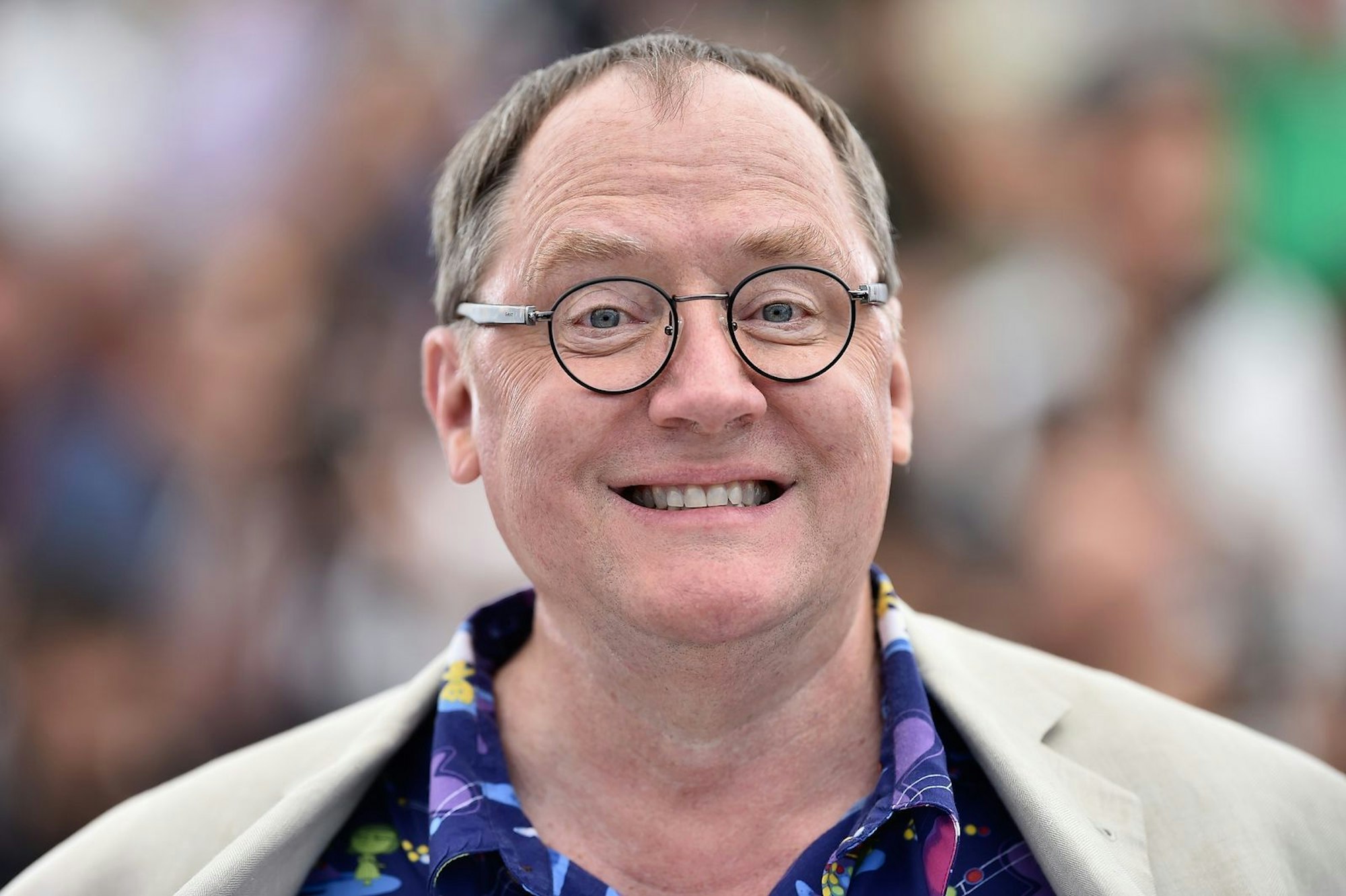 Er hat die Lampe erfunden: John Lasseter drehte „Die kleine Lampe“, inspiriert von einer Luxo-Lampe, die seinerzeit auf seinem Arbeitstisch stand. (Bild: Pascal Le Segretain/Getty Images)