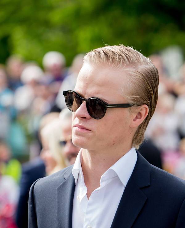 Marius Borg Høiby mit Sonnenbrille.