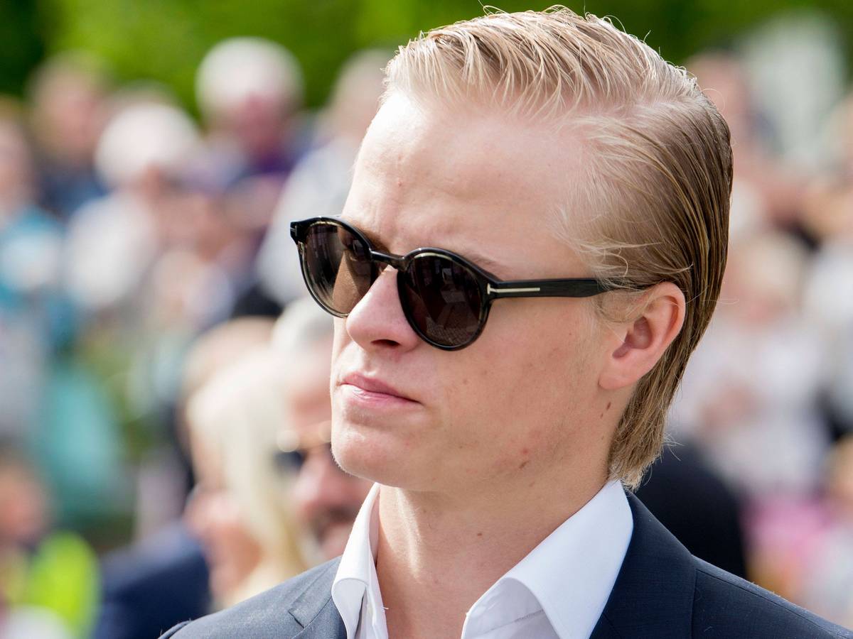 Marius Borg Høiby mit Sonnenbrille.