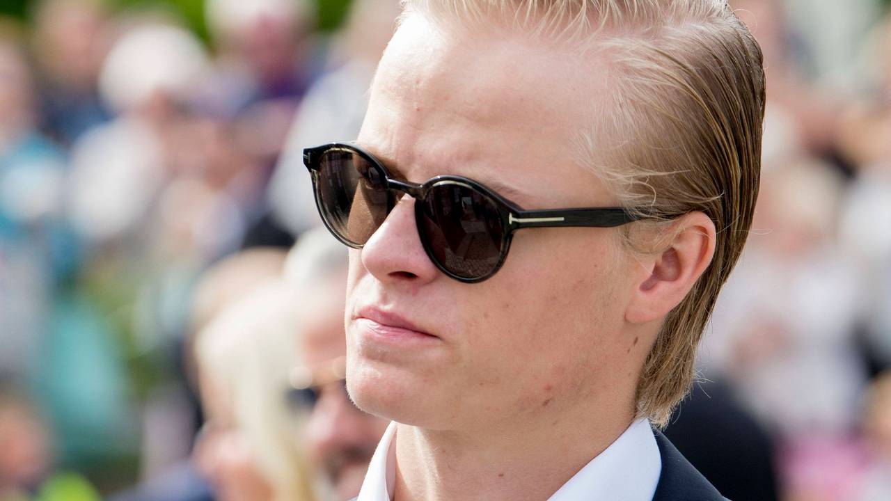 Marius Borg Høiby mit Sonnenbrille.