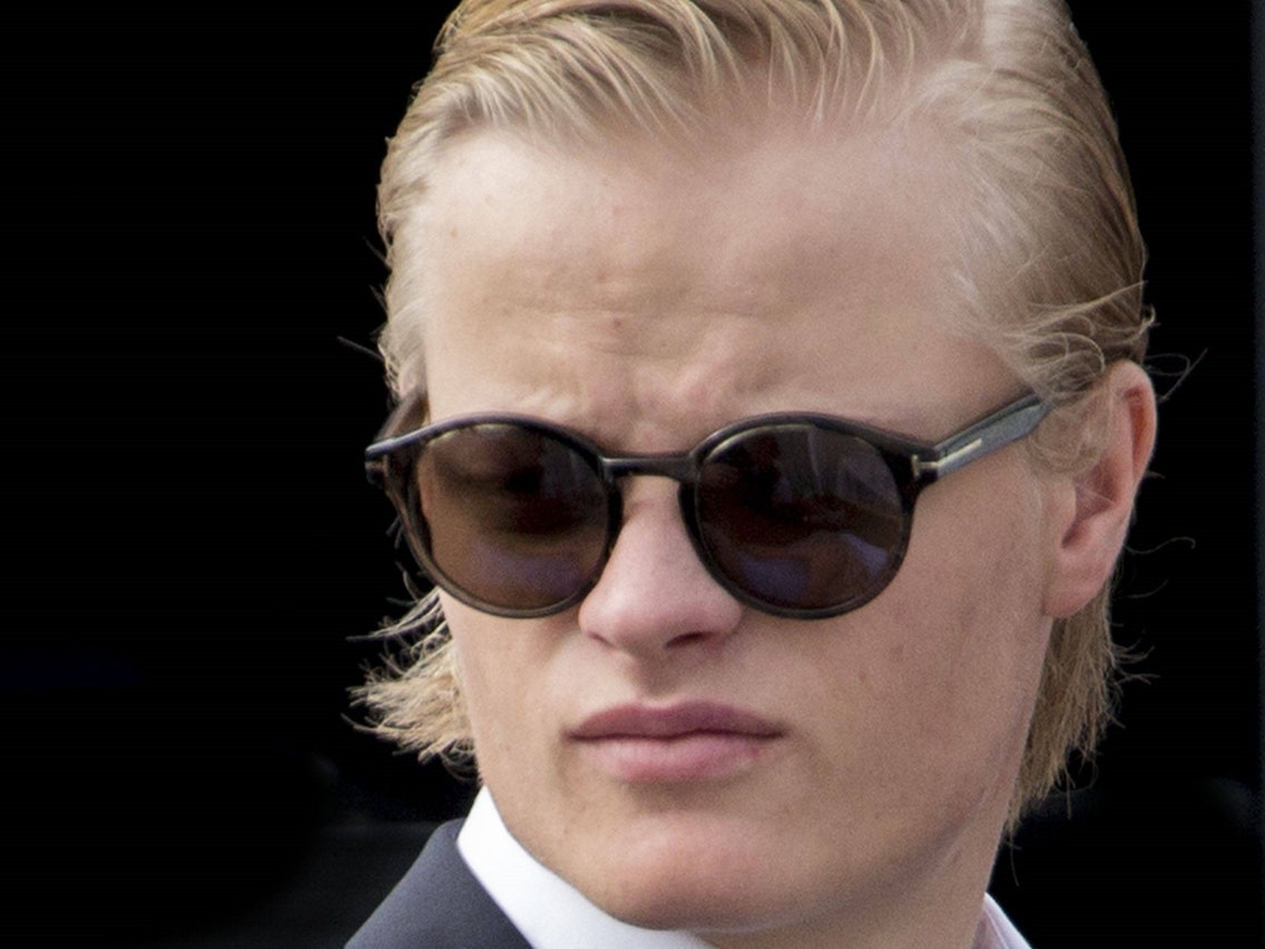 Marius Borg Høiby mit Sonnenbrille.