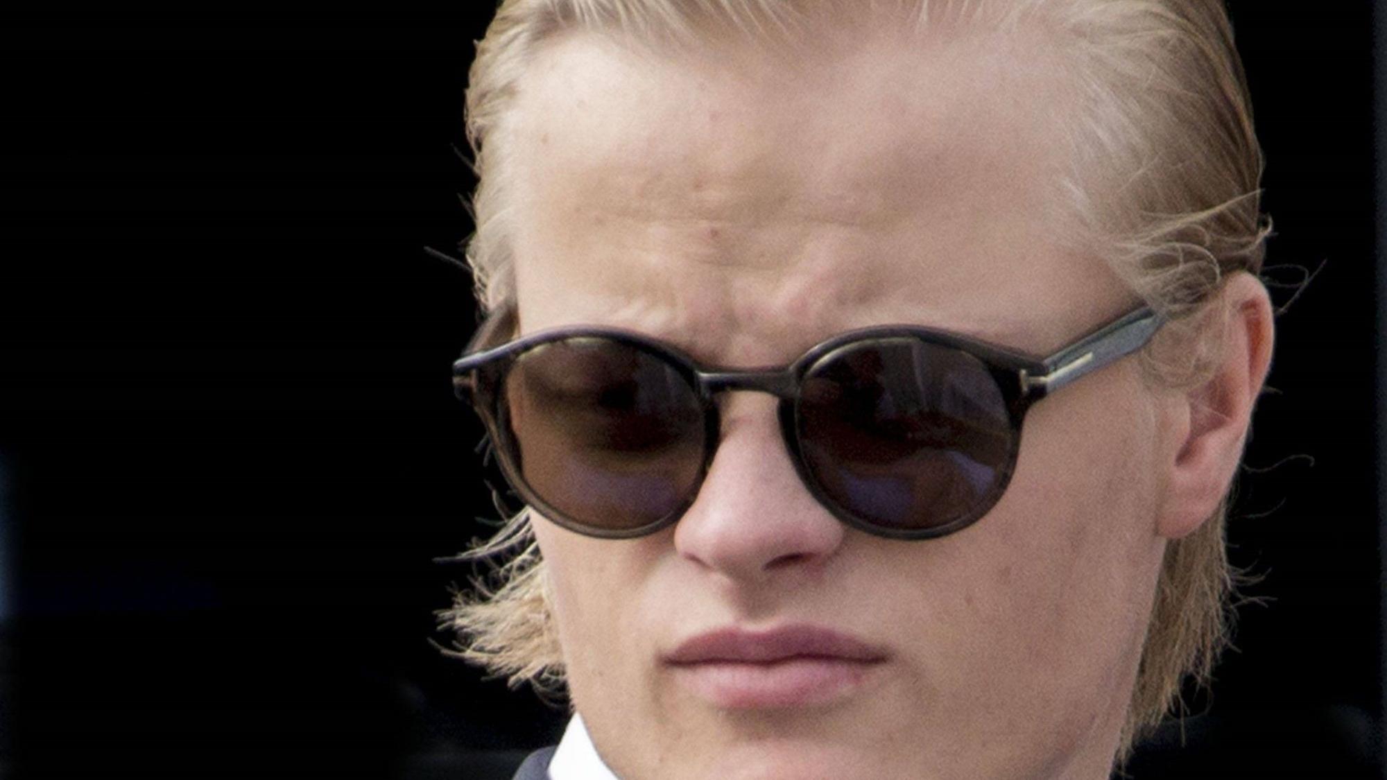 Marius Borg Høiby mit Sonnenbrille.