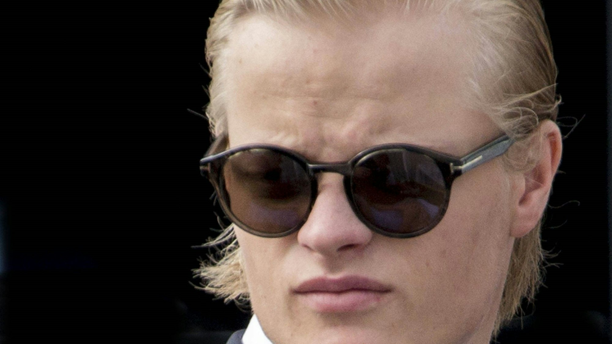 Marius Borg Høiby mit Sonnenbrille.