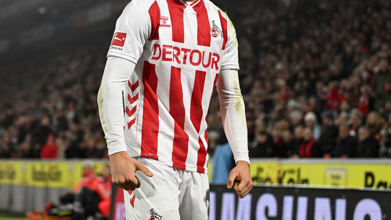 Said El Mala bei einem Spiel des 1. FC Köln auf dem Platz.