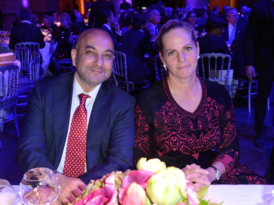 Firoz Ladak und Ariane de Rothschild bei Gala