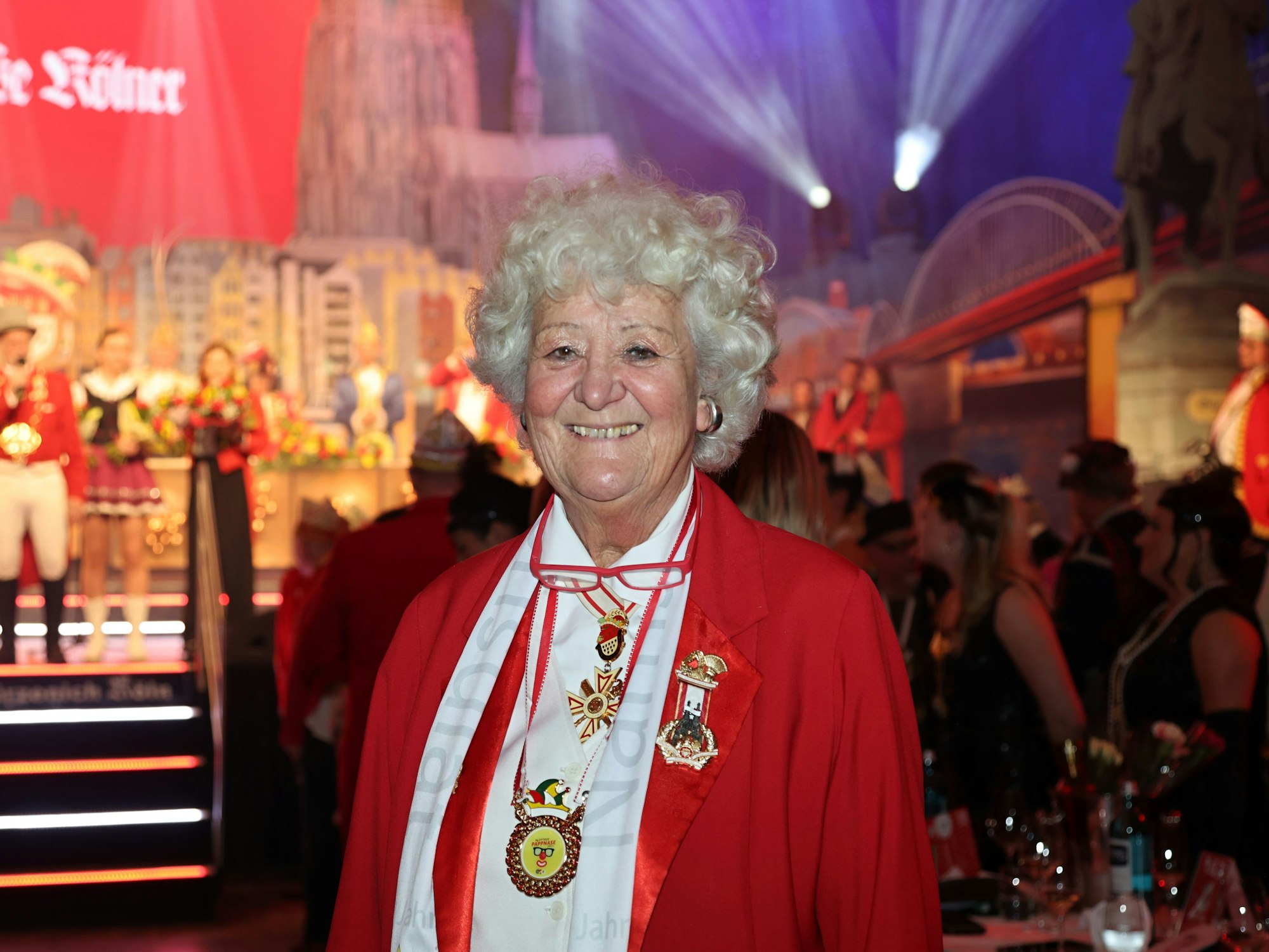 Angela Kanya-Stausberg nach ihrer Ehrung.