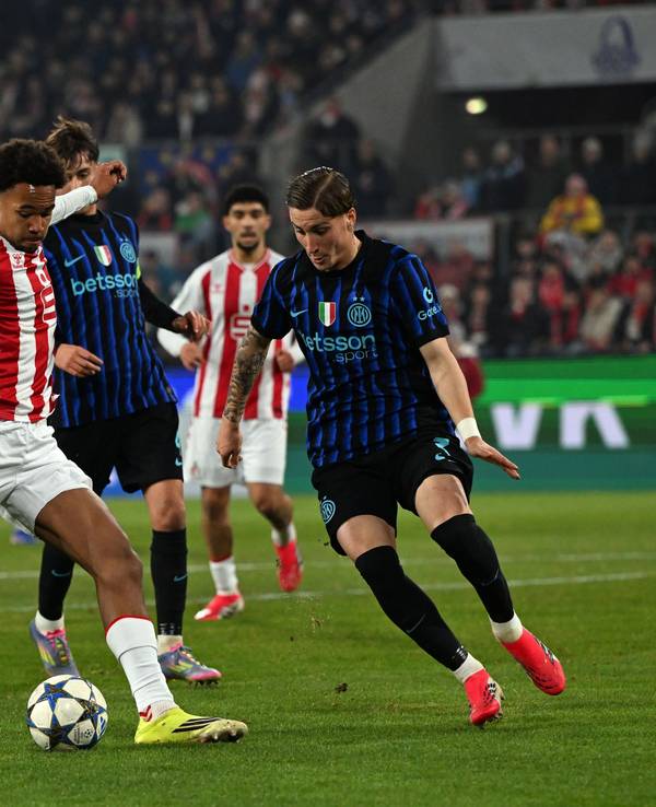 Youssoupha Niang (l.) und Mattia Marello beim Spiel des FC gegen Inter Mailand.